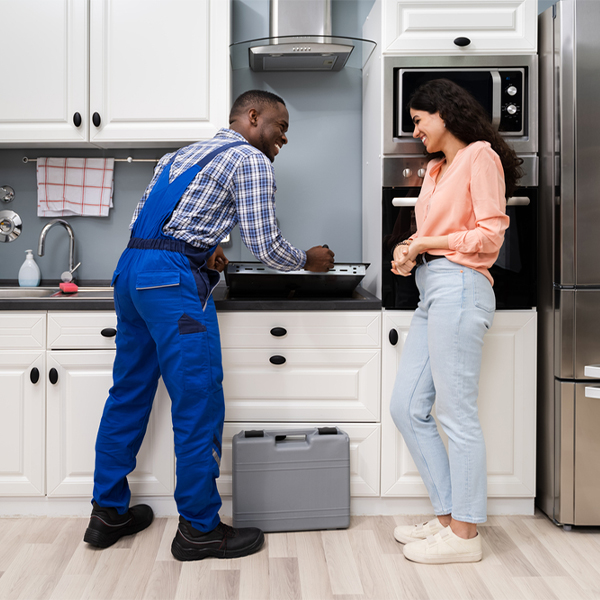 can you provide an estimate for cooktop repair before beginning any work in Green Mountain Falls